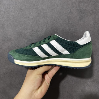 Adidas SL 72 OG Green White Vintage Retro Sneaker view 3