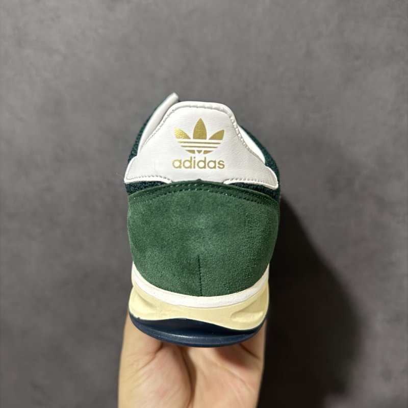 Adidas SL 72 OG Green White Vintage Retro Sneaker view