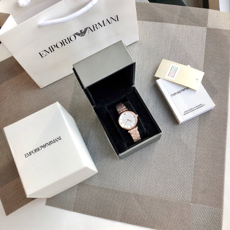 Emporio Armani AR11244 Women's Watch Rose Gold 32mm
