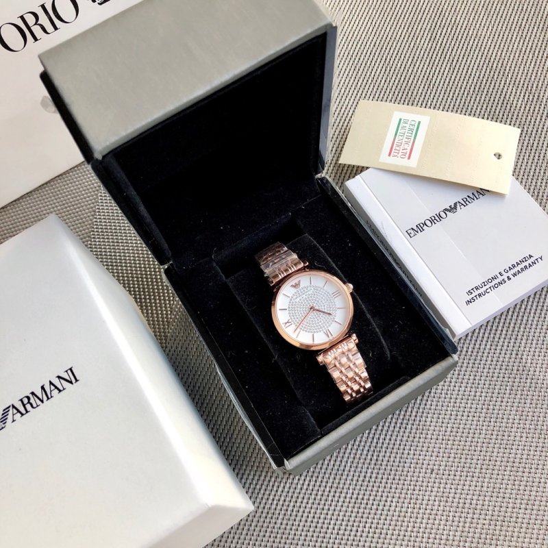 Emporio Armani AR11244 Women's Watch Rose Gold 32mm view
