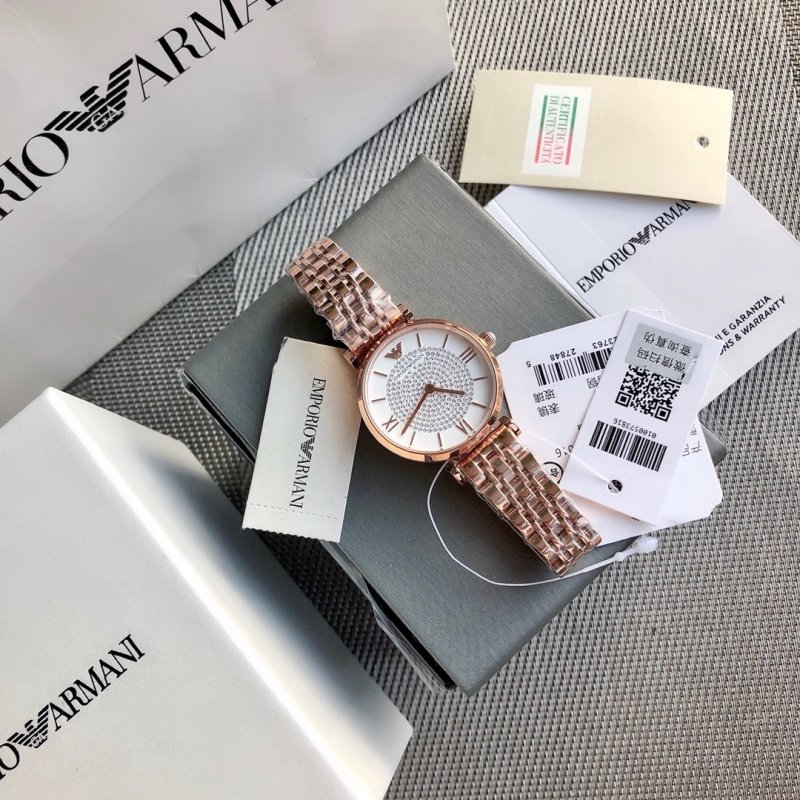 Emporio Armani AR11244 Women's Watch Rose Gold 32mm view