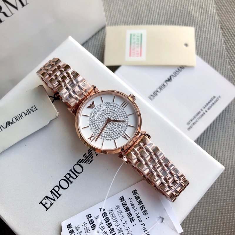 Emporio Armani AR11244 Women's Watch Rose Gold 32mm view