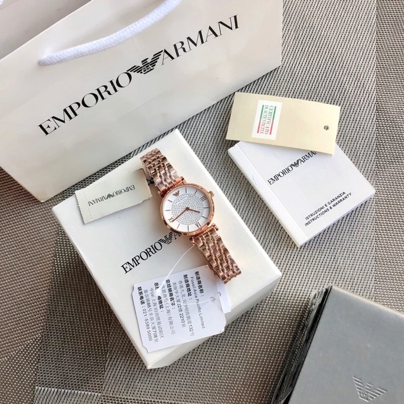 Emporio Armani AR11244 Women's Watch Rose Gold 32mm view