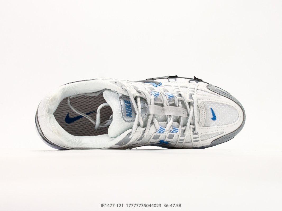 Nike P-6000 White Grey Blue UA Replica Sneaker view
