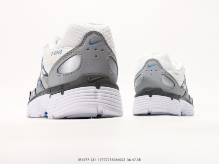 Nike P-6000 White Grey Blue UA Replica Sneaker view 6