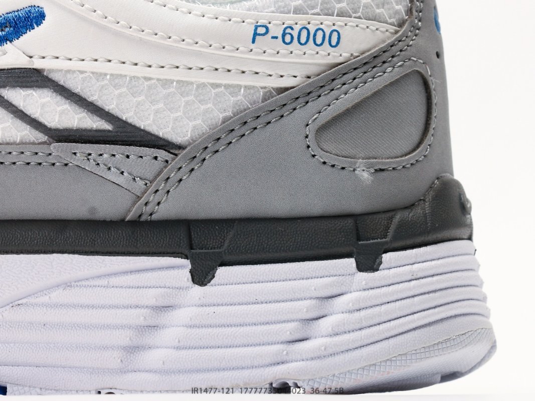 Nike P-6000 White Grey Blue UA Replica Sneaker view