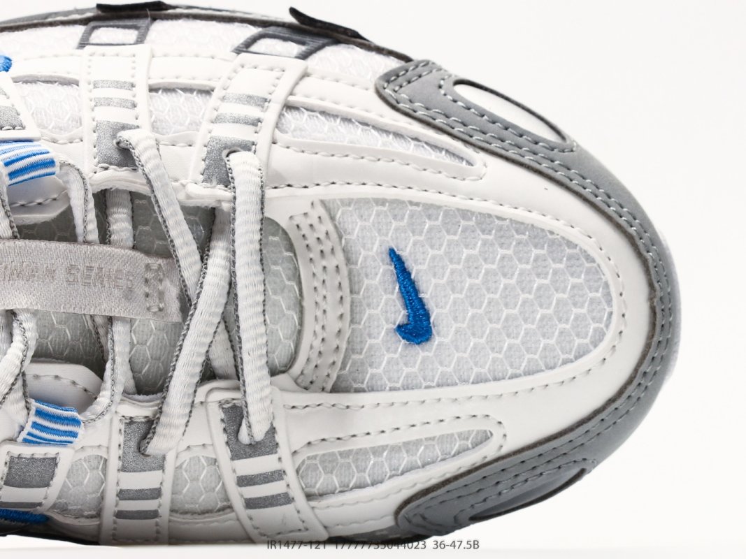 Nike P-6000 White Grey Blue UA Replica Sneaker view