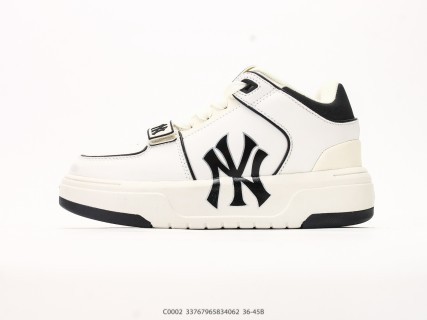 MLB Chunky Liner New York Yankees White Black Low-Top Sneaker
