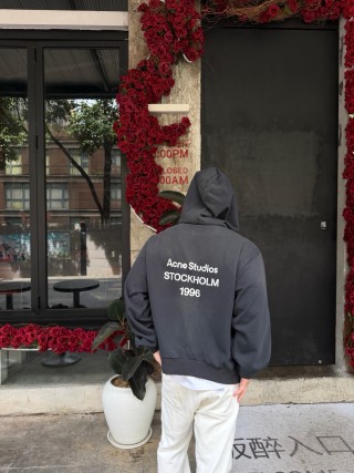 Nike Essentials Navy Hoodie Rep view 6