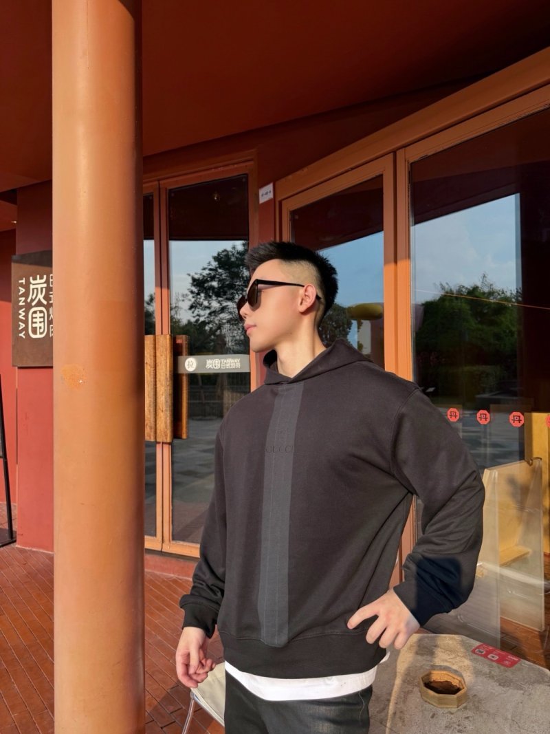 Nike Tech Fleece Color Block Hoodie Black Navy view