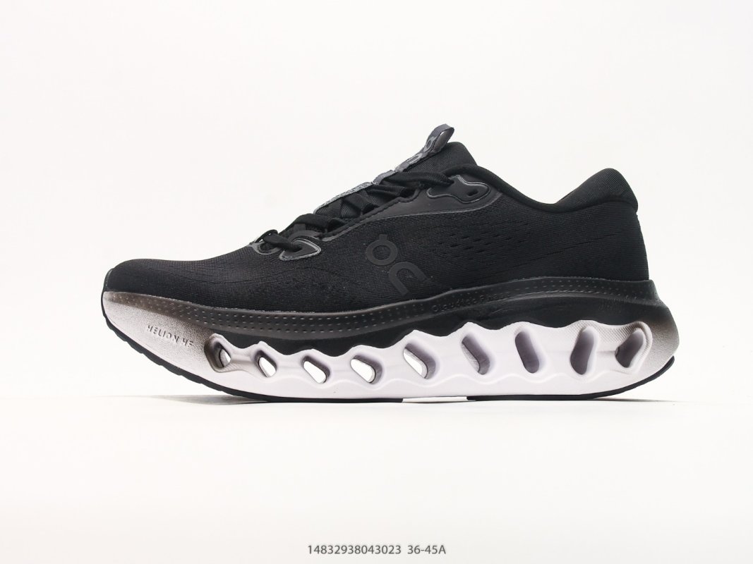 On Cloudtilt Cloud Hi Edge Black White Running Shoe