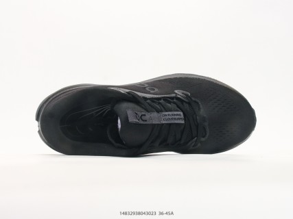 On Cloudtilt Cloud Hi Edge Black White Running Shoe view 3