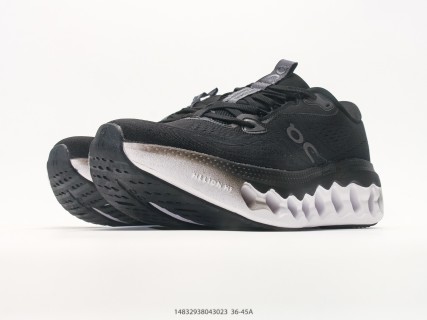 On Cloudtilt Cloud Hi Edge Black White Running Shoe view 5