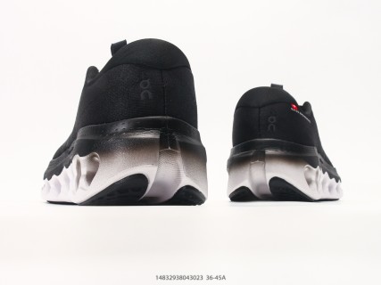 On Cloudtilt Cloud Hi Edge Black White Running Shoe view 6