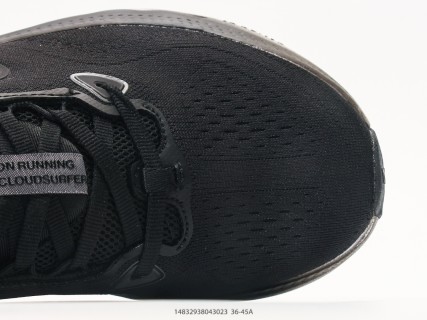 On Cloudtilt Cloud Hi Edge Black White Running Shoe view 8