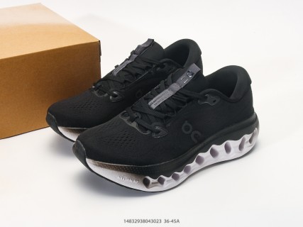 On Cloudtilt Cloud Hi Edge Black White Running Shoe view 9