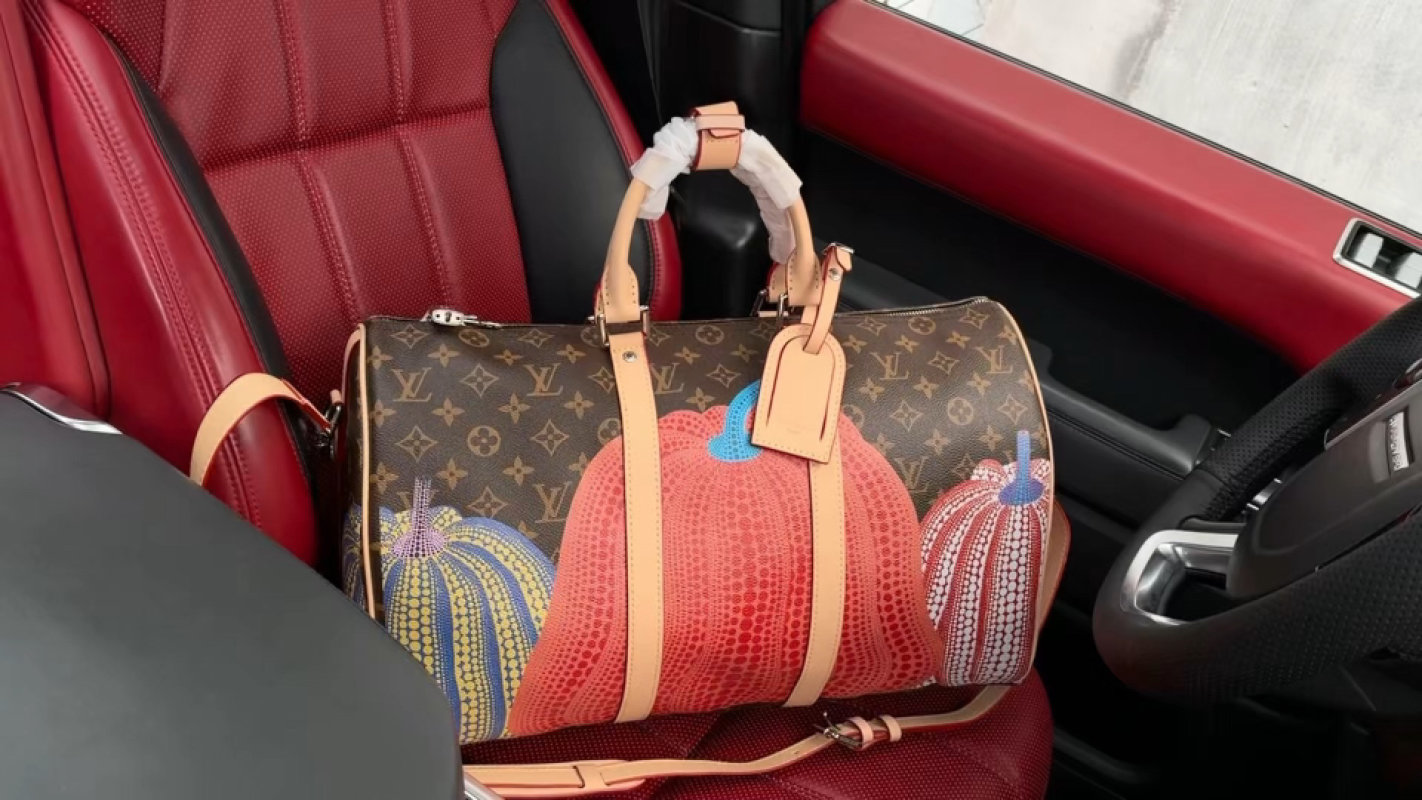 Louis Vuitton Keepall 50 Monogram Canvas Travel Bag Replica UA