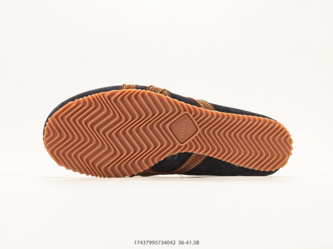 Onitsuka Tiger Tai-Chi Sakura Black Tan Suede Low-Top Sneaker view
