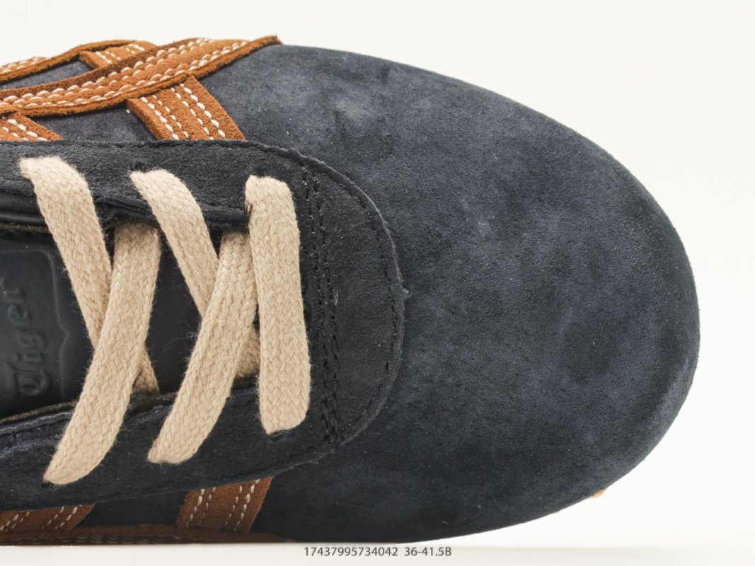 Onitsuka Tiger Tai-Chi Sakura Black Tan Suede Low-Top Sneaker view