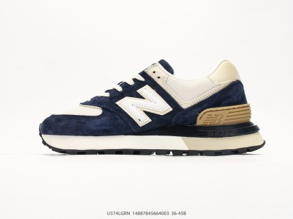 New Balance 574 Legacy Navy Cream Retro Sneaker
