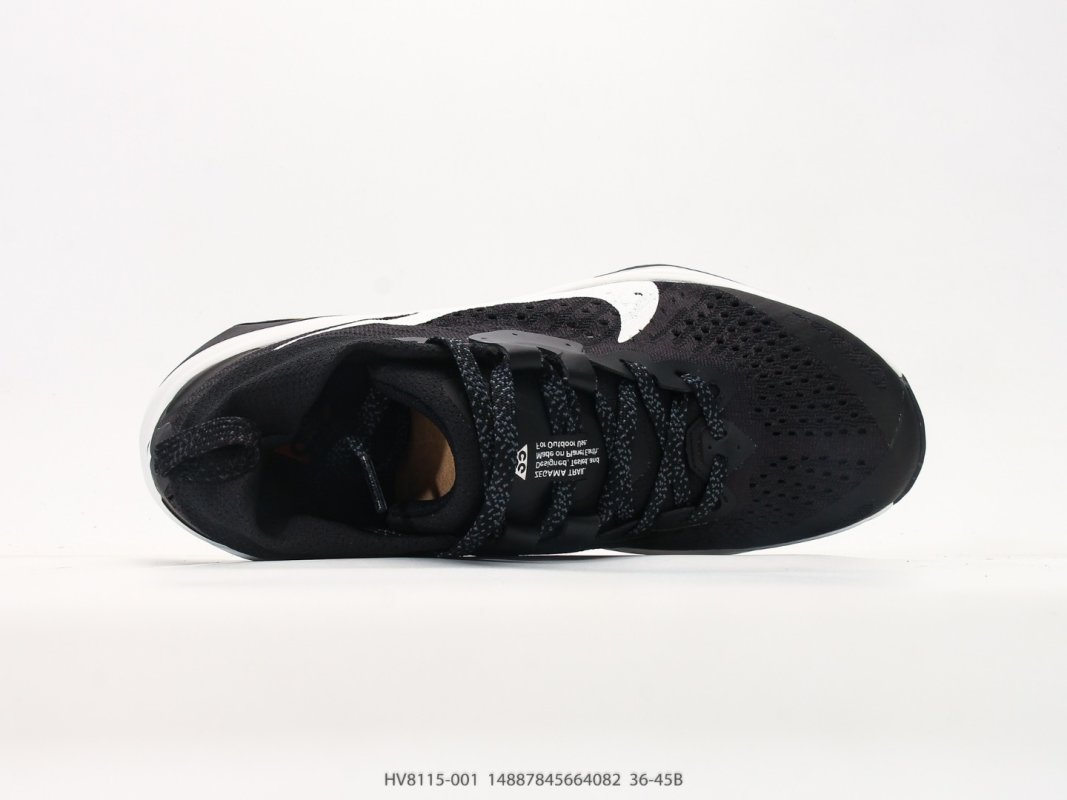 Nike Pegasus Trail 6 Black White UA Replica view