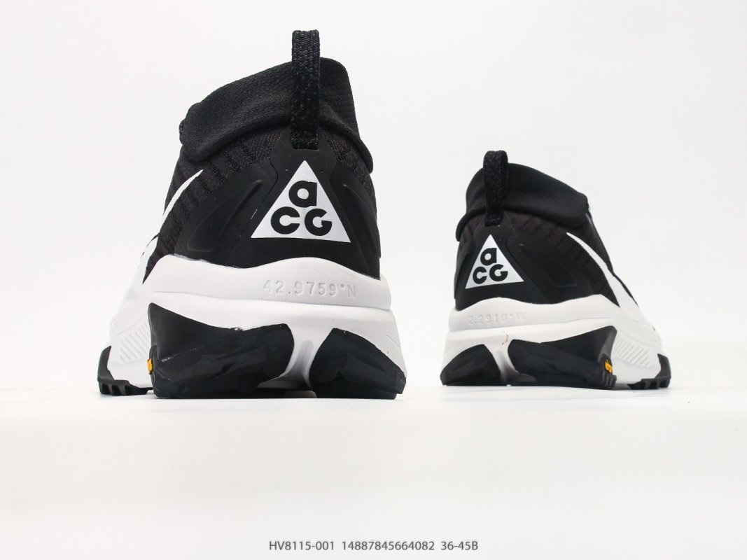 Nike Pegasus Trail 6 Black White UA Replica view