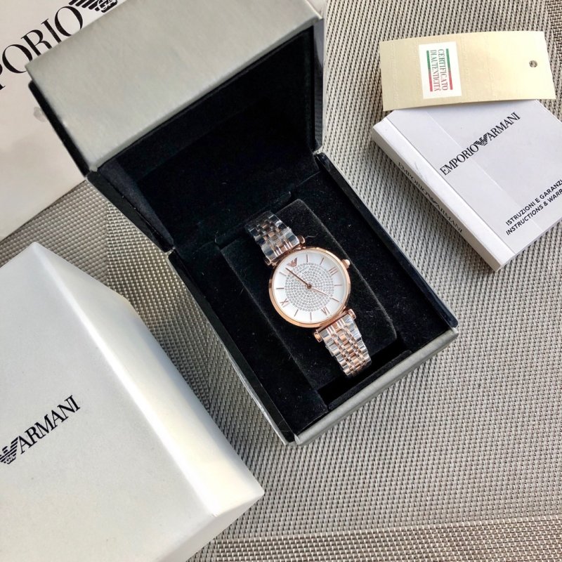 Emporio Armani AR1926 Women's Rose Gold Watch Replica view