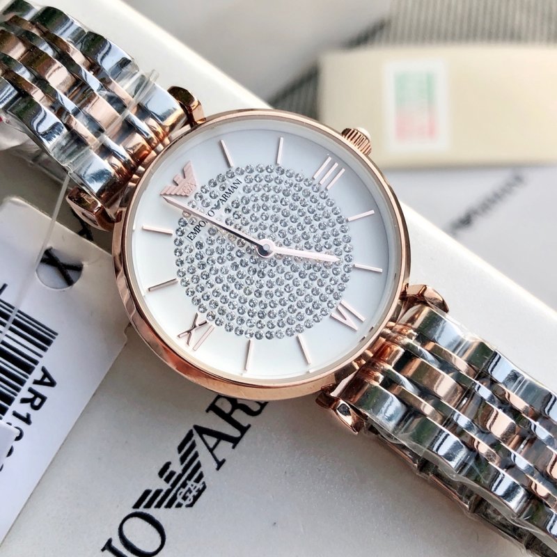 Emporio Armani AR1926 Women's Rose Gold Watch Replica view