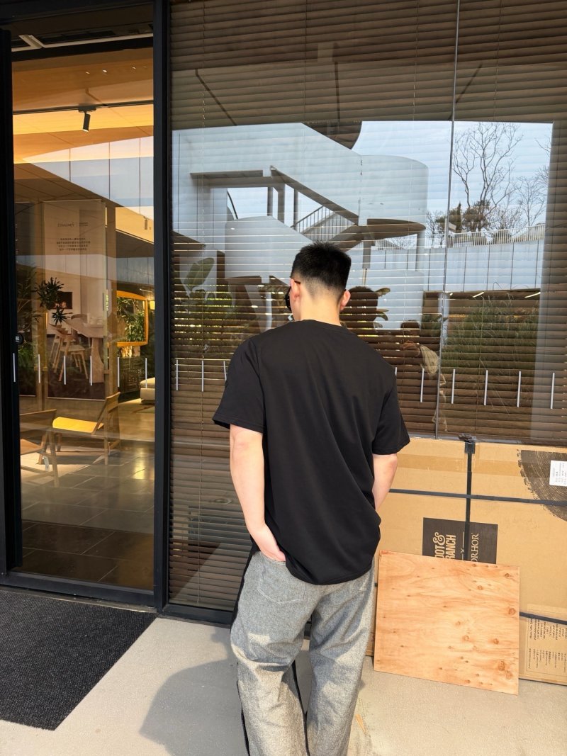 Moncler Signature Circle Logo Black T-Shirt Rep view
