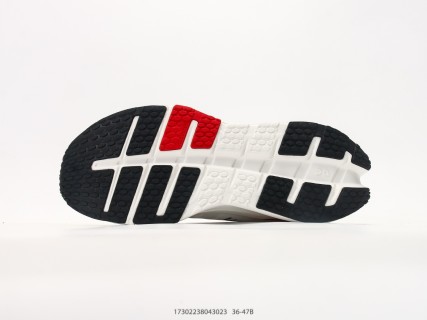 On Cloudmonster 3 White Red Black Low-Top Running Shoe view 4