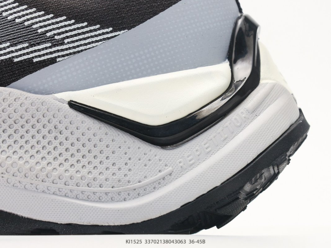 Adidas Holo Peak White Black Grey Trail Running Shoe view