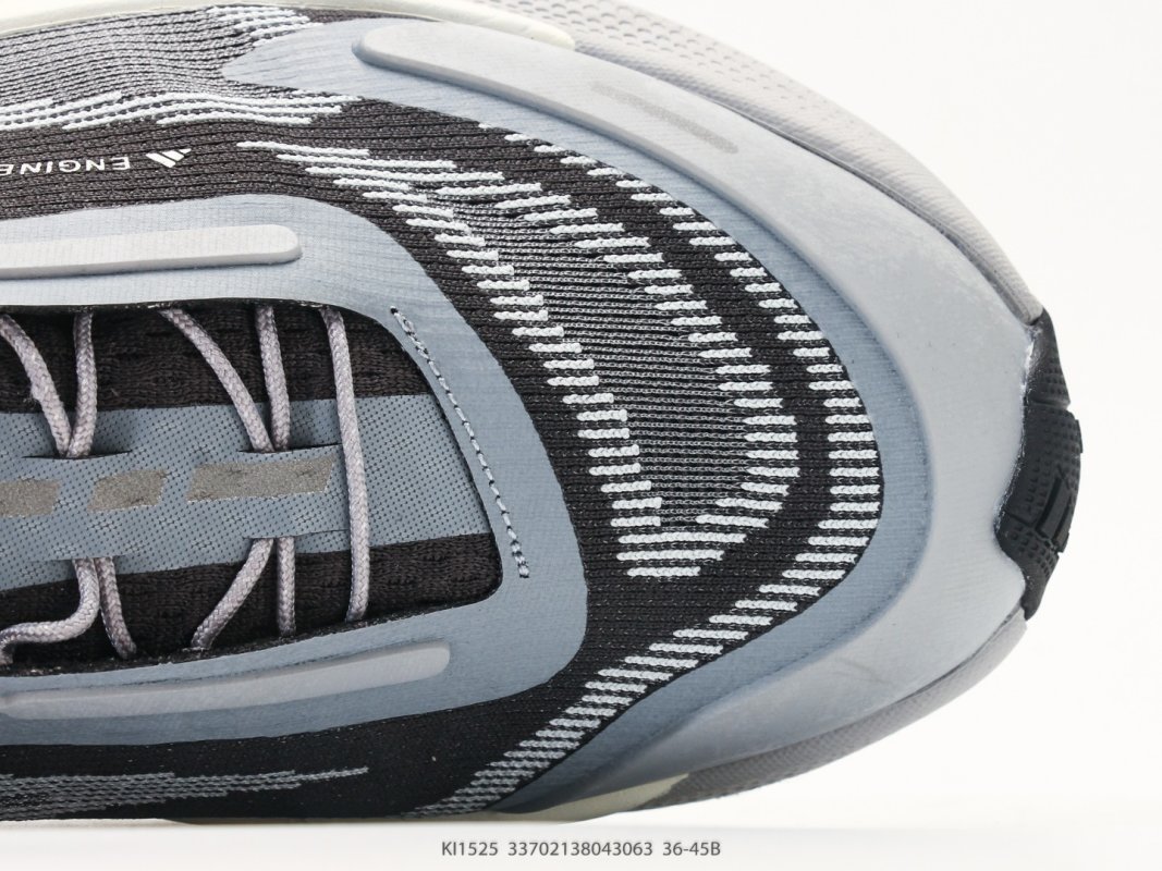 Adidas Holo Peak White Black Grey Trail Running Shoe view