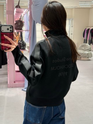 Acne Studios Stockholm 1996 Black Oversized Sweatshirt view 11