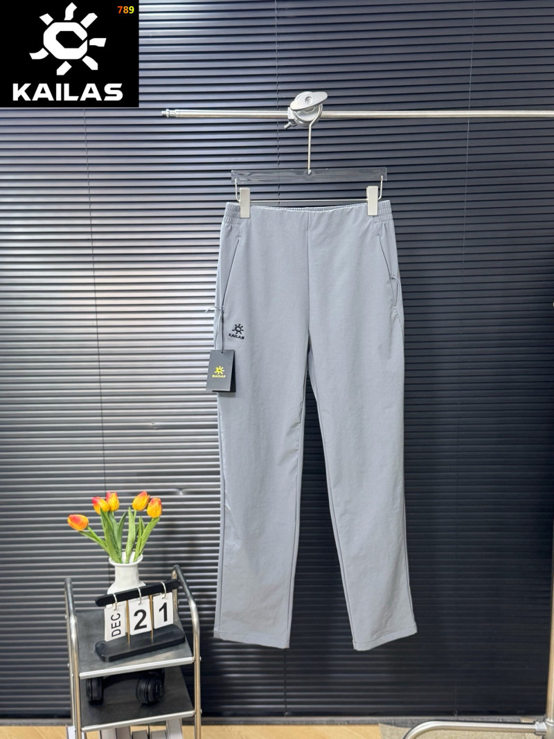 Kailas Men's Four-Way Stretch Quick-Dry Outdoor Casual Pants Light Gray view