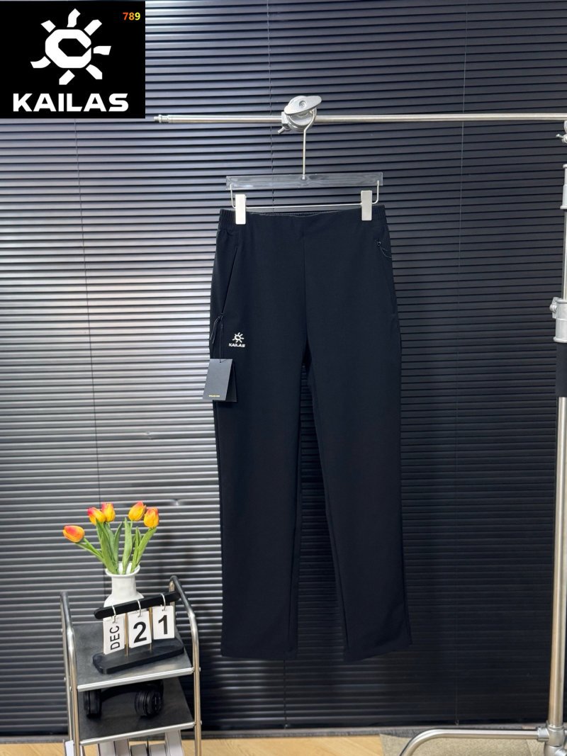 Kailas Men's Four-Way Stretch Quick-Dry Outdoor Casual Pants Light Gray view