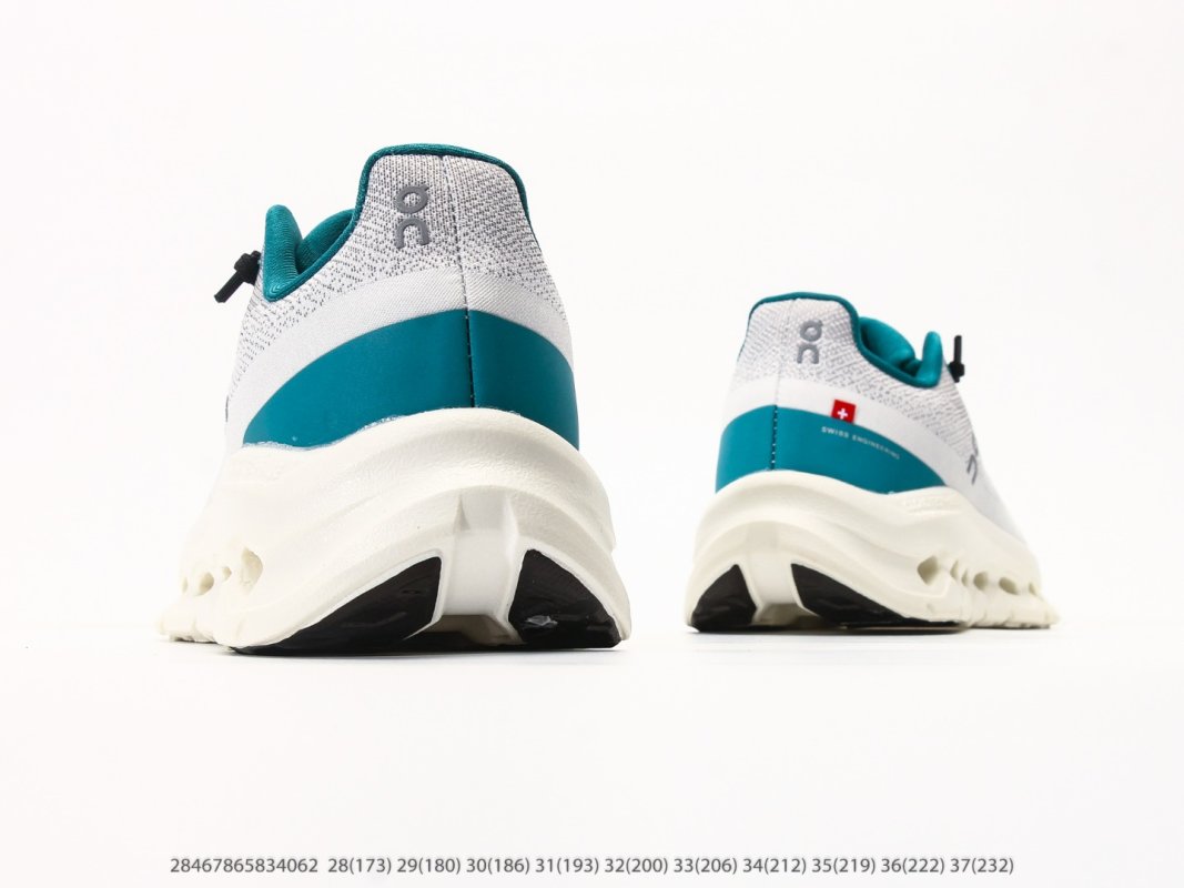 On Cloudtilt Kids Running Shoe White Teal view