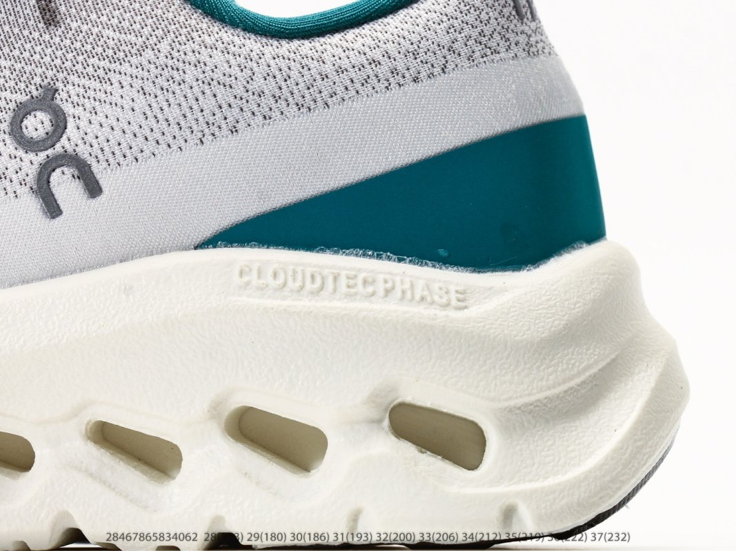 On Cloudtilt Kids Running Shoe White Teal view
