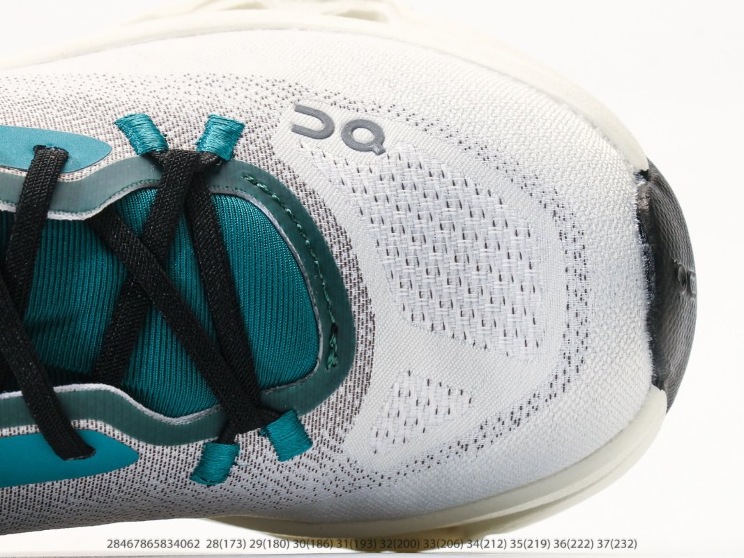 On Cloudtilt Kids Running Shoe White Teal view