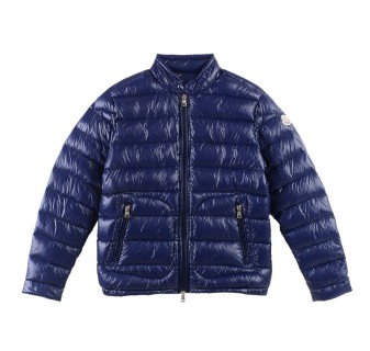 Moncler Acorus Lightweight Down Jacket Navy