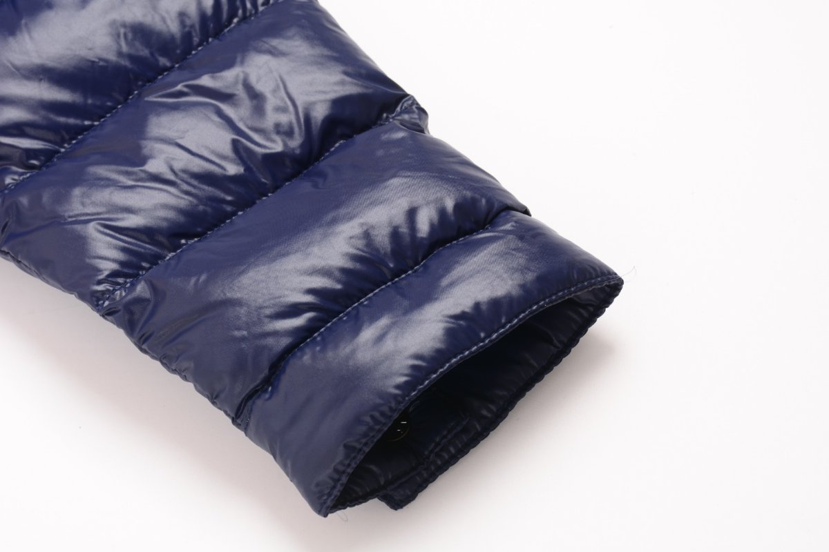 Moncler Acorus Lightweight Down Jacket Navy view