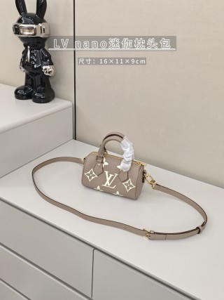 Miu Miu Arcadie Brown Leather Top Handle Bag view 9