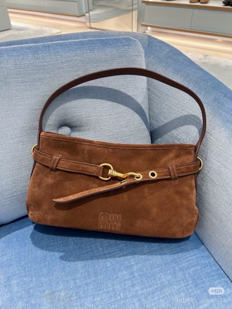 Gucci Horsebit Brown Suede Shoulder Bag view