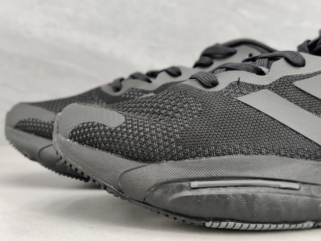 Adidas Solar Glide 5 Black Running Shoe UA Replica view