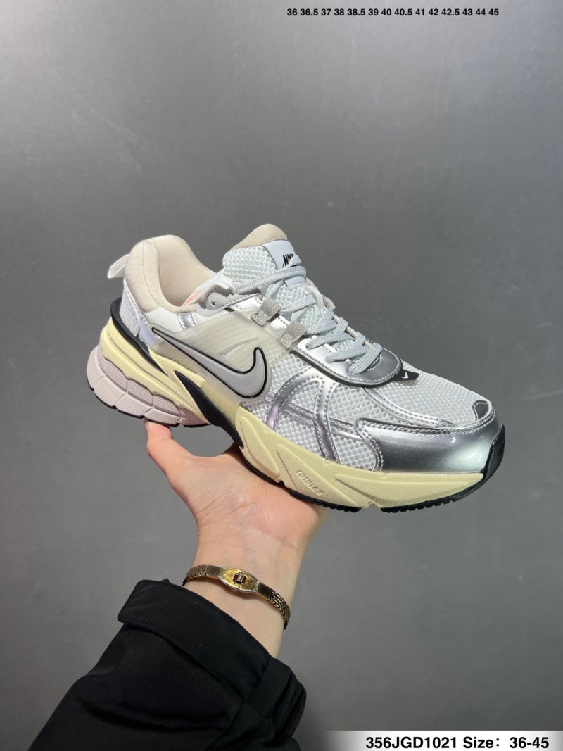Nike V2K Runtekk Low Vintage White Cream Replica Sneaker view