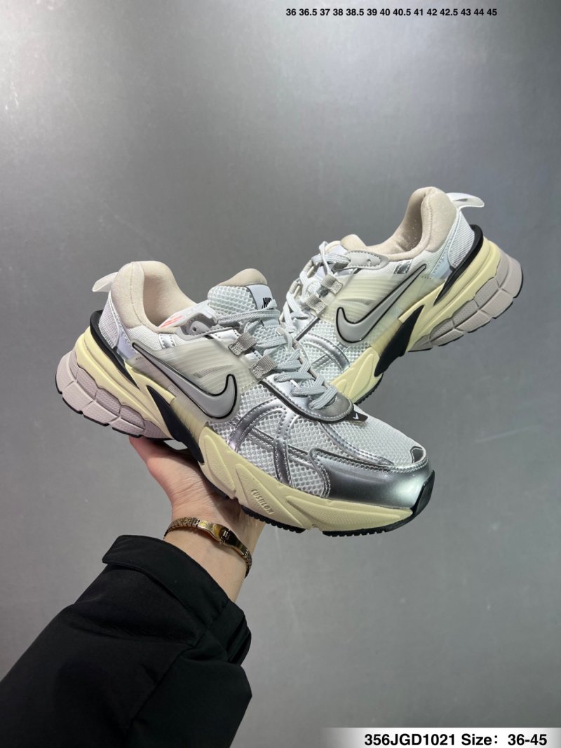Nike V2K Runtekk Low Vintage White Cream Replica Sneaker view