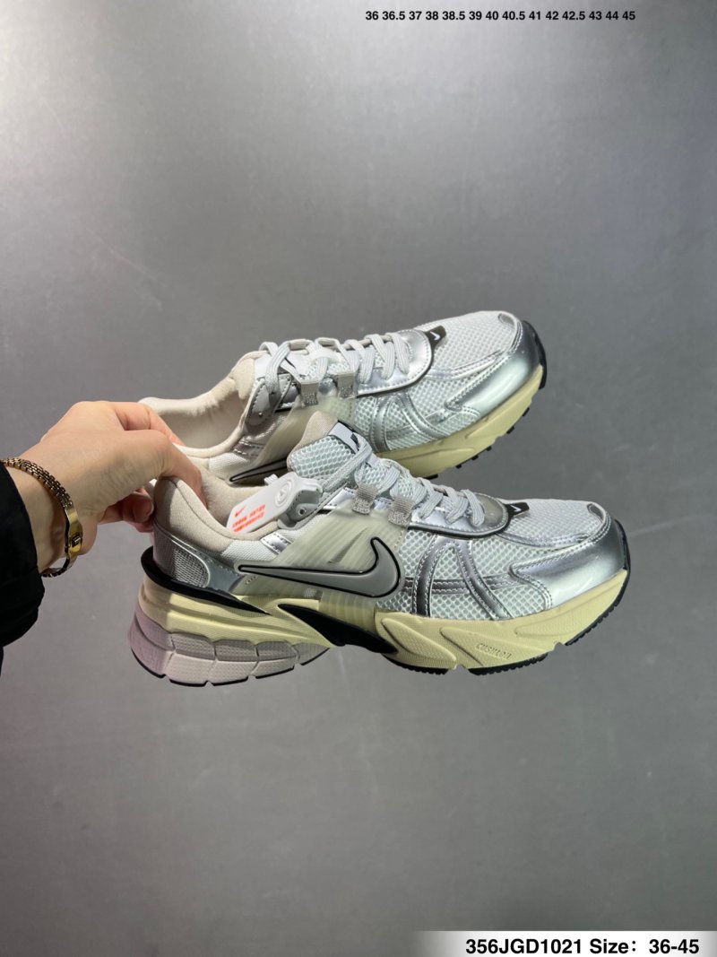 Nike V2K Runtekk Low Vintage White Cream Replica Sneaker view