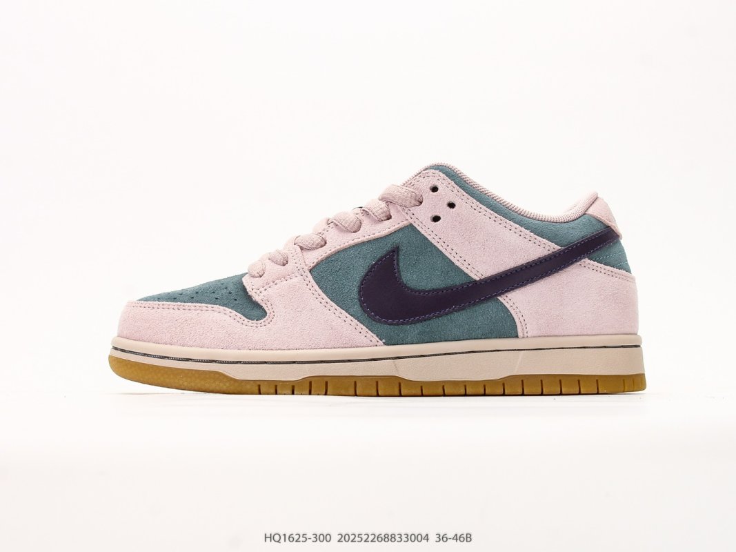 Nike Air Force 1 Brown Purple Suede UA Replica view
