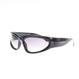 Balenciaga Cat Eye Sunglasses Black Gray Lens 24SS view 3