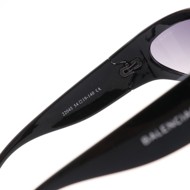 Balenciaga Cat Eye Sunglasses Black Gray Lens 24SS view