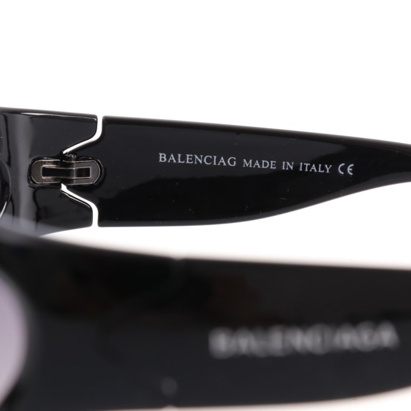 Balenciaga Cat Eye Sunglasses Black Gray Lens 24SS view